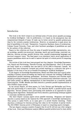 Parallel Processing for Artificial Intelligence (Machine Intelligence & Pattern Recognition) (v. 3)