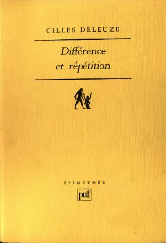 Différence et Répétition