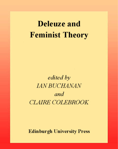 Deleuze and feminist theory