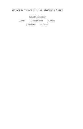 Word Order and Time in Biblical Hebrew Narrative (Oxford Theological Monographs)