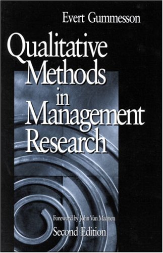 Qualitative Methods in Management Research
