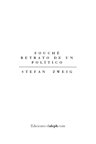 Fouché: retrato de un político