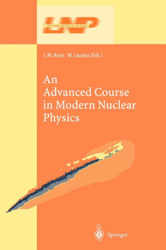 An Advanced Course in Modern Nuclear Physics