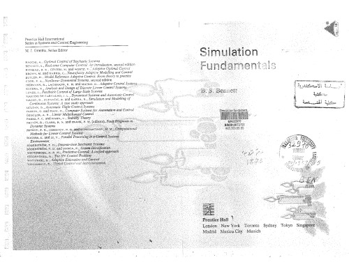Simulation Fundamentals (Prentice-Hall International Series in Systems and Control Engineering)