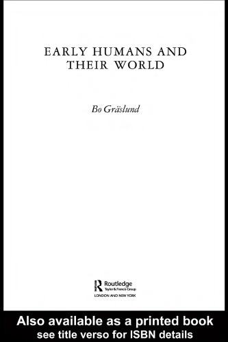 Early Humans and Their World