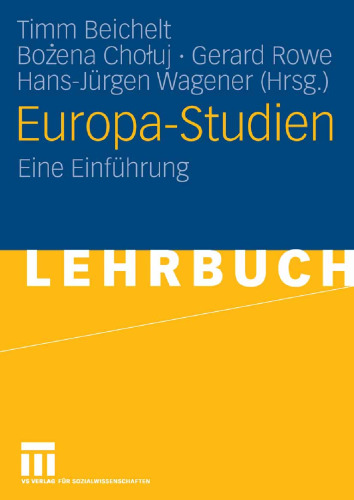 Europa-Studien: Eine Einführung