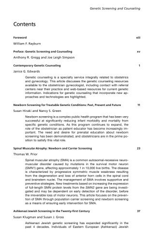 Genetic Screening and Counseling, An Issue of Obstetrics and Gynecology Clinics (The Clinics: Internal Medicine)