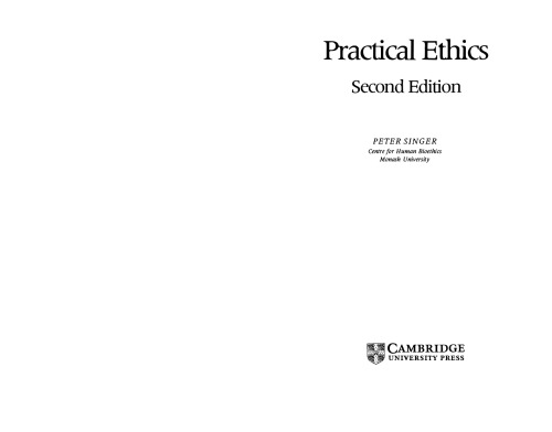 Practical Ethics
