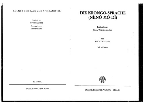 Die Krongo-Sprache