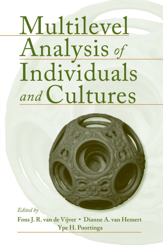 Multilevel Analysis of Individuals and Cultures