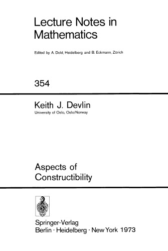 Aspects of Constructibility
