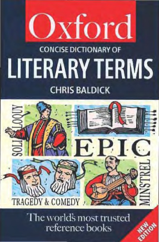 The Concise Oxford Dictionary of Literary Terms (Oxford Paperback Reference)