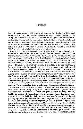 Handbook of Differential Geometry