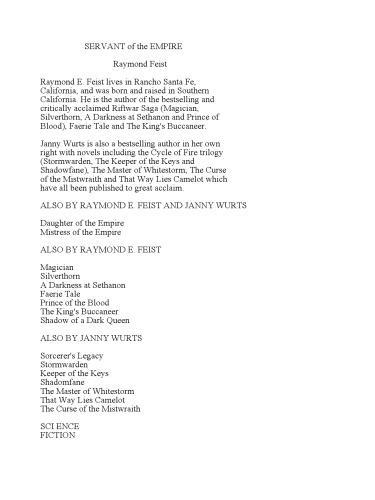 Servant of the Empire