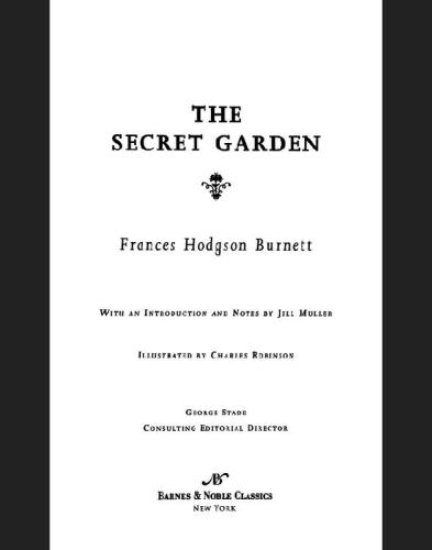 Secret Garden (Barnes & Noble Classics Series)   