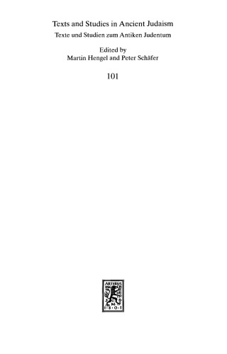 Inscriptiones Judaicae Orientis. Band I: Eastern Europe