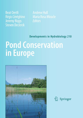 Pond Conservation in Europe (Developments in Hydrobiology, 210)