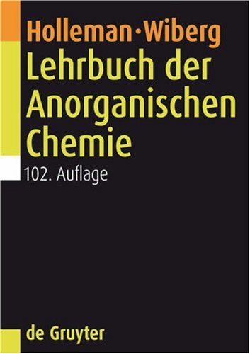 Lehrbuch der Anorganischen Chemie, 102. Auflage