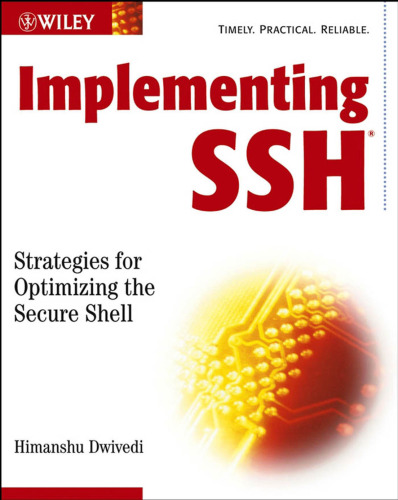 Implementing SSH Strategies for Optimizing the Secure Shell