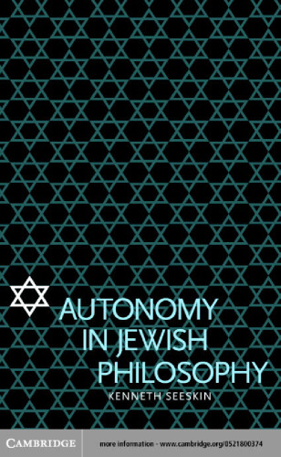 Autonomy in Jewish philosophy