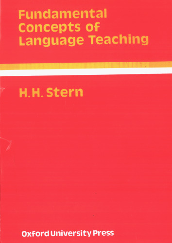 Fundamental concepts of language teaching