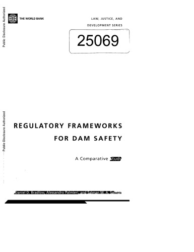Regulatory Frameworks for Dam Safety: A Comparative Study (Law, Justice, and Development)