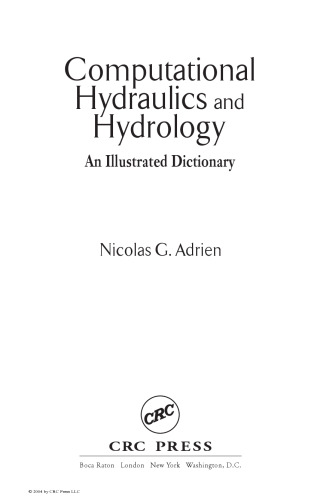 Computational Hydraulics and Hydrology: An Illustrated Dictionary