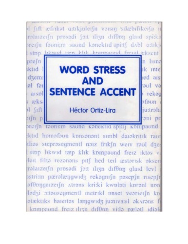 Word Stress and Sentence Accent