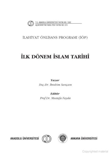 İlk Dönem İslam Tarihi