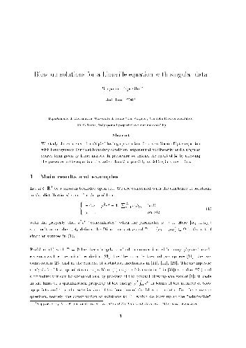 Blow up solutions for a Liouville equation with singular data