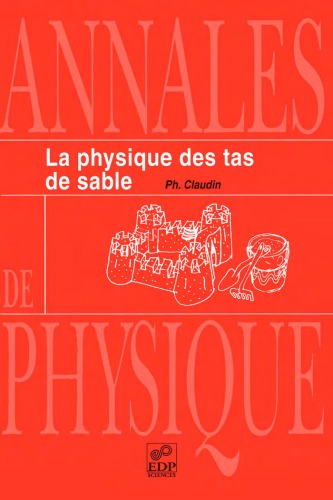 Physique des tas de sable
