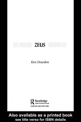 Zeus (Gods and Heroes of the Ancient World)