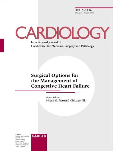 Surgical Options for the Management of Congestive Heart Failure