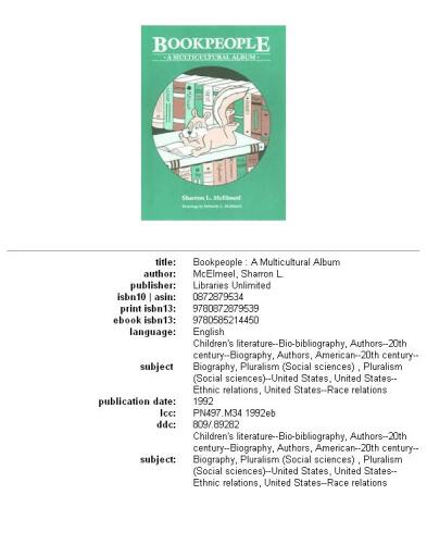 Bookpeople: A Multicultural Album