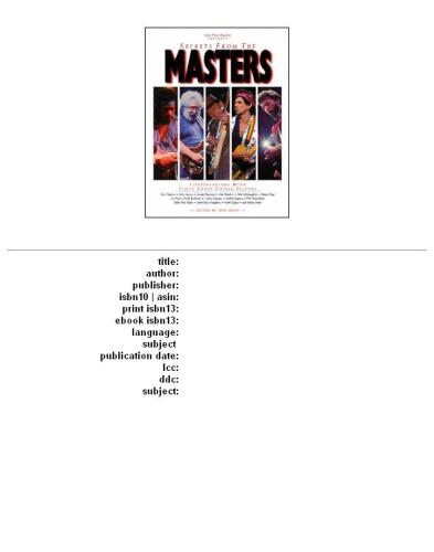 Secrets from the Masters: Conversations with Forty Great Guitar Players