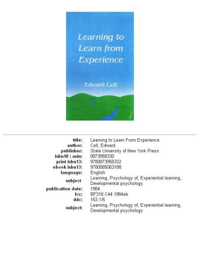 Learning to Learn from Experience
