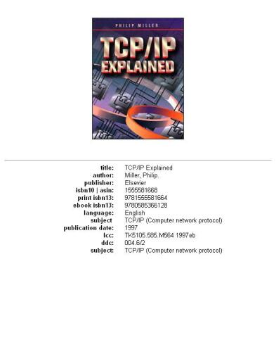 TCP IP Explained