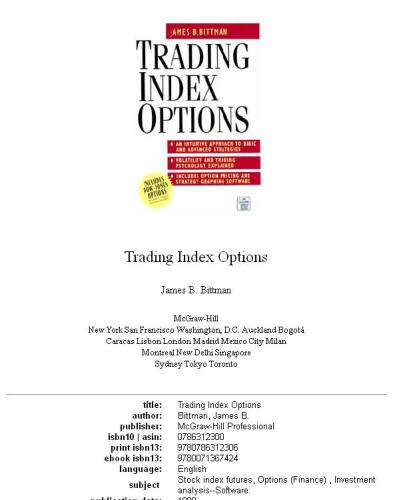 Trading Index Options