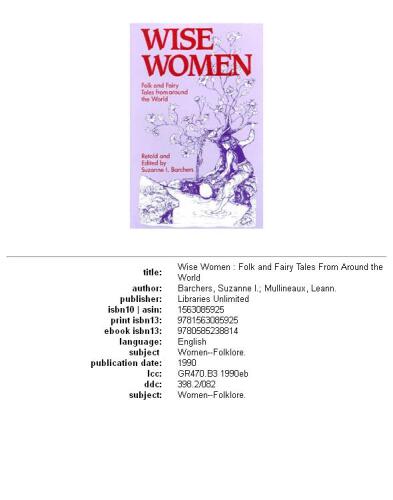 Wise Women: Folk and Fairy Tales from Around the World