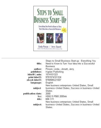 Steps to Small Business Start-Up: Everything You Need to Know to Turn Your Idea into a Successful Business