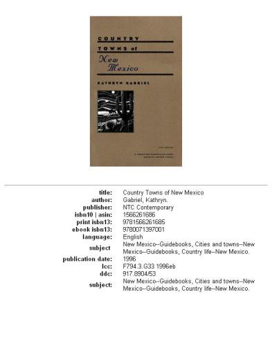 Country Towns of New Mexico