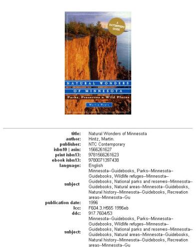 Natural Wonders of Minnesota (Natural Wonders Of...)