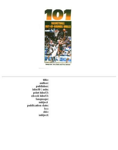 101 Basketball Out-of-bounds Drills