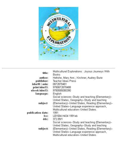 Multicultural Explorations: Joyous Journeys with Books