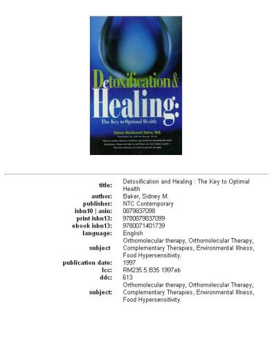 Detoxification & Healing