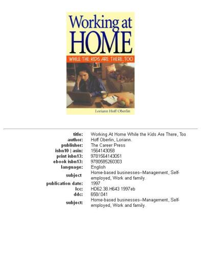 Working at Home While the Kids Are There, Too