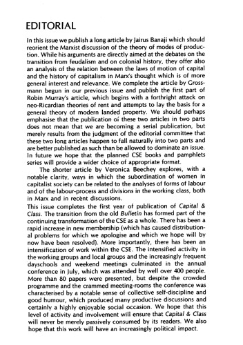 Capital & Class. - 1977. - Issue 3