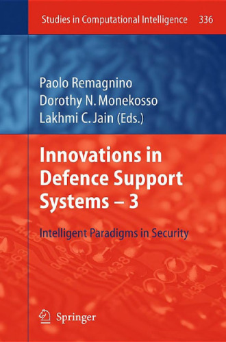 Innovations in Defence Support Systems – 3: Intelligent Paradigms in Security