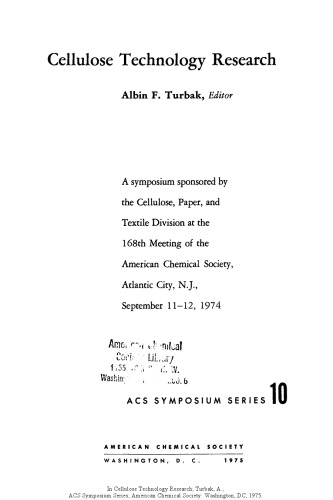 Cellulose Technology Research