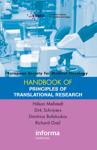 ESMO Handbook on Principles of Translational Research (European Society for Medical Oncology Handbooks)